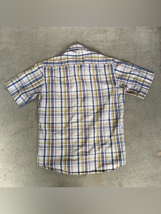 Vintage Burberry London Men’s Plaid Nova Check Button Down Shirt - Picture 3 of 6